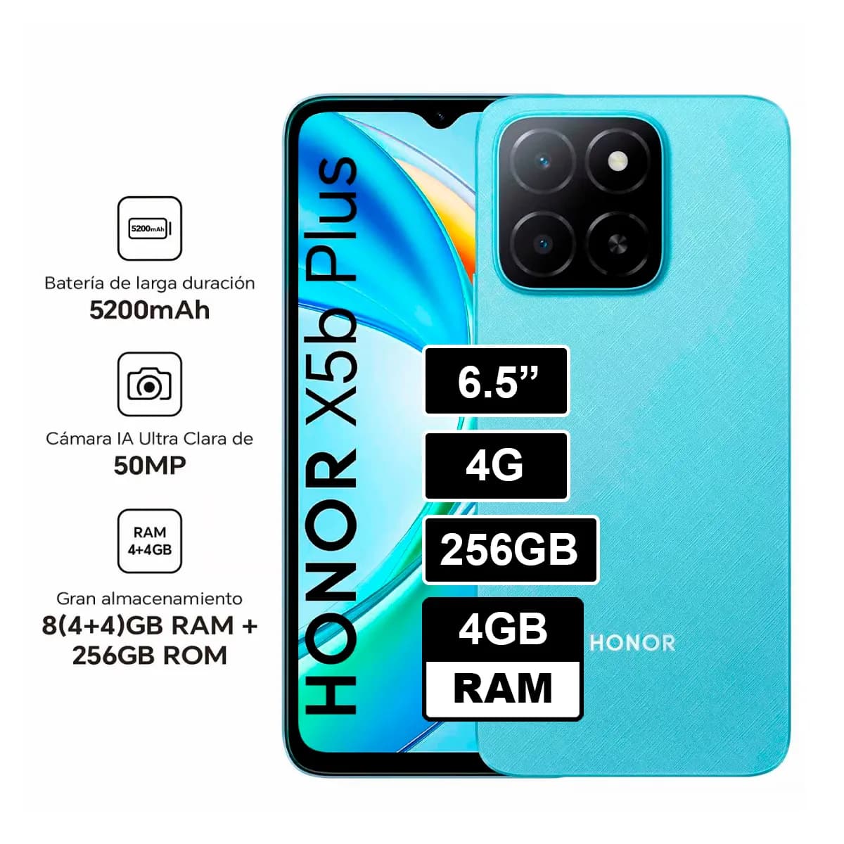 HONOR X5b Plus 256GB 4GB